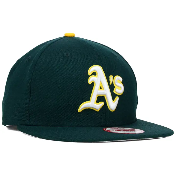 Casquette MLB A's 2-TONE LINK vert forêt