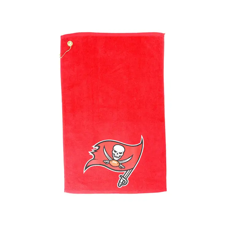 Serviette de sport BUCCANEERS, nouveau drapeau rouge