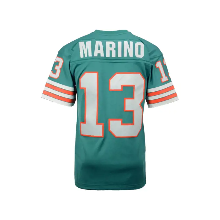 MAILLOT DOLPHINS NFL M&N Réplique Vintage Marino aq/org/wht