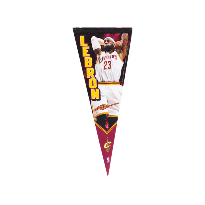 Fanion de joueur de qualité supérieure LA LAKERS 12x30 po