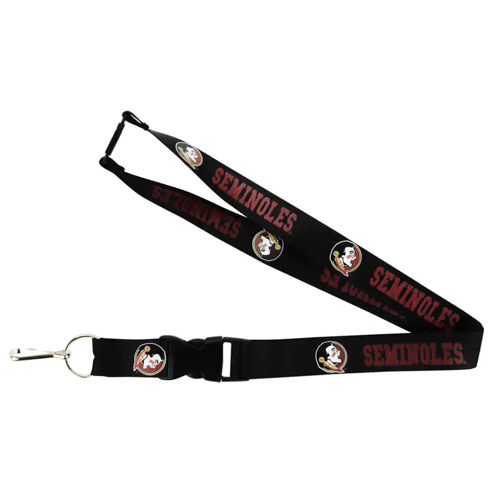 "Lanière d'équipe Florida St Aminco \"New Seminole\" noire"