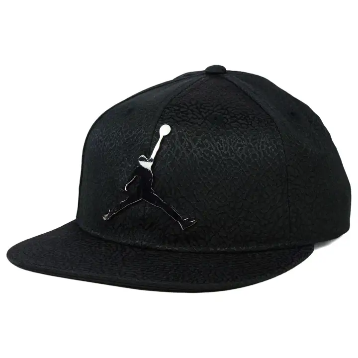 JORDAN Casquette plate Yth Ele Elite noir/noir