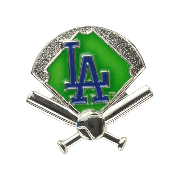 Épingle DODGERS Field argent/vert