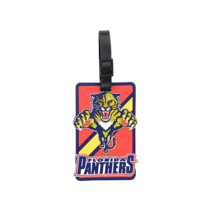 FL.PANTHER Étiquette de sac souple rouge