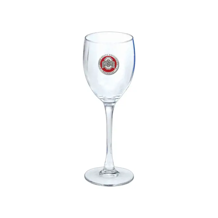 Verre à vin en étain Ohio State gry