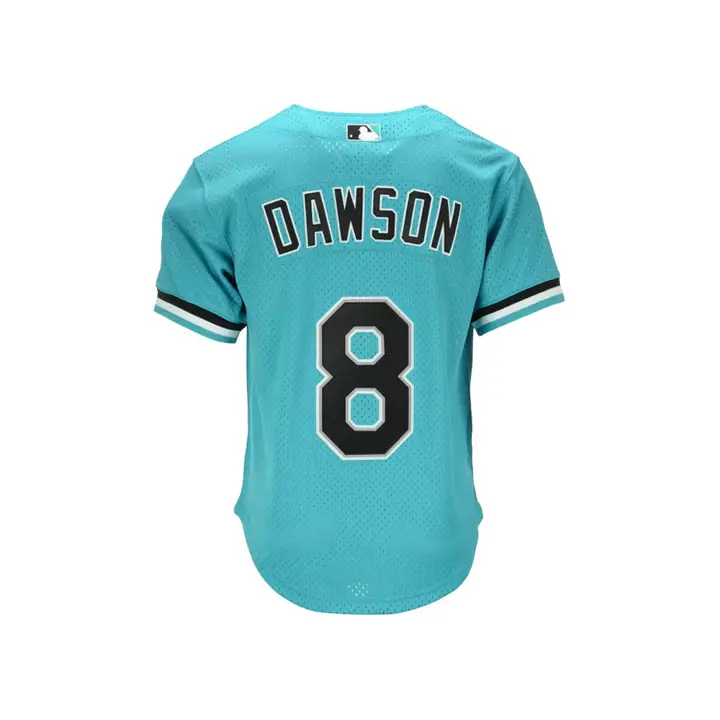 M Marlins MLB M&N Auth Maillot BP Mesh Dawson sarcelle