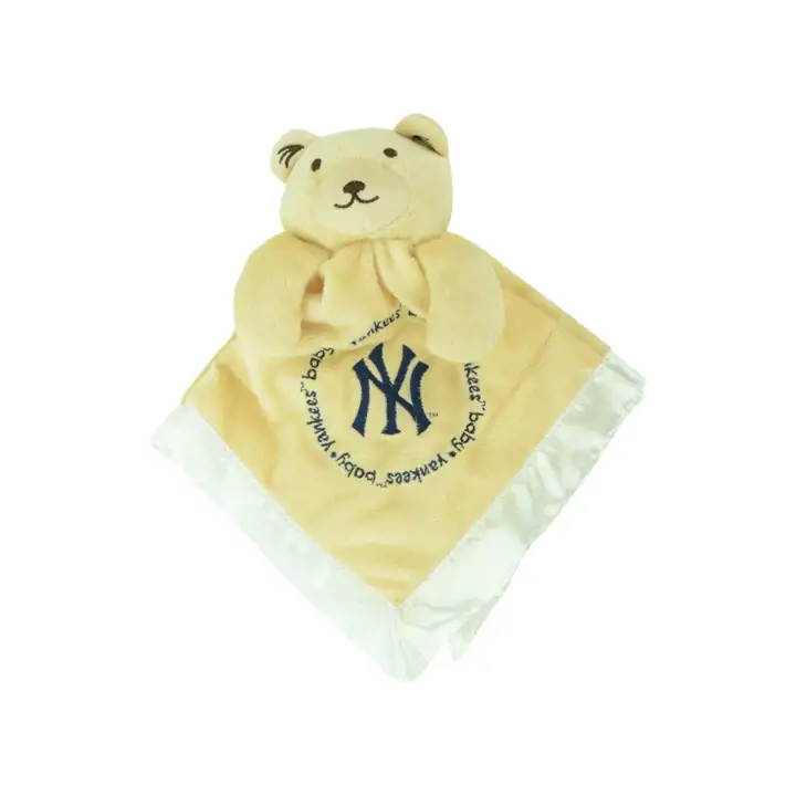 Couverture peluche Yankee Security Bear marine