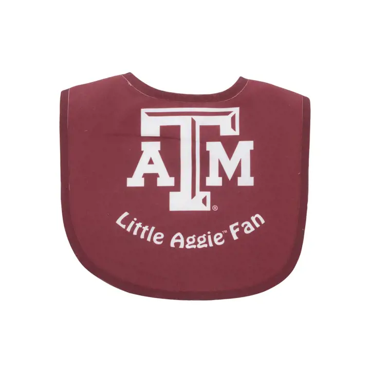 Bavoirs pressionnés Texas A&M - Polypropylène