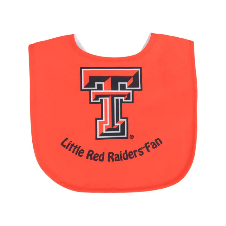 Bavoirs Texas Tech Snap - Poly Pro rouge