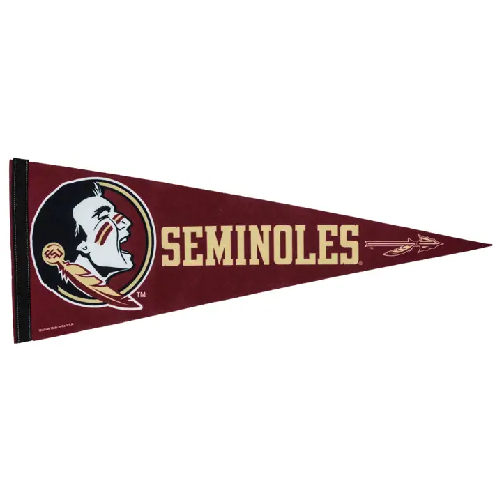 "Florida St 12x30 Premium Pennant "New Seminole" mar"