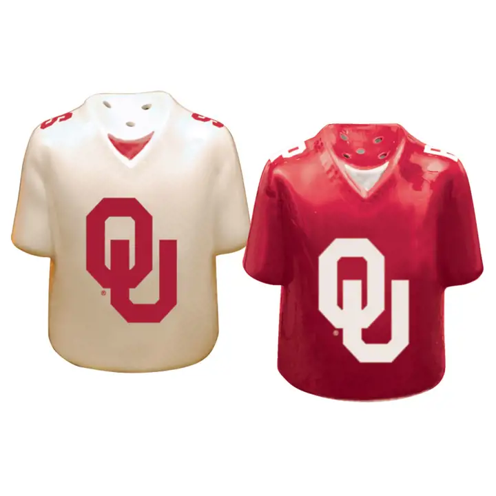 Salière et poivrière Oklahoma Gameday blc