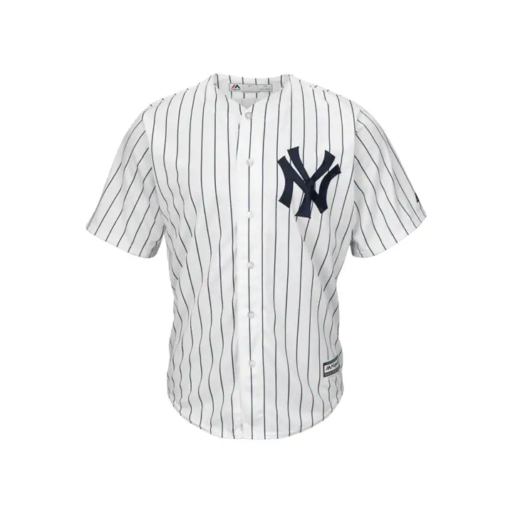 Maillot vierge réplique MLB Yankees CB blanc/marine