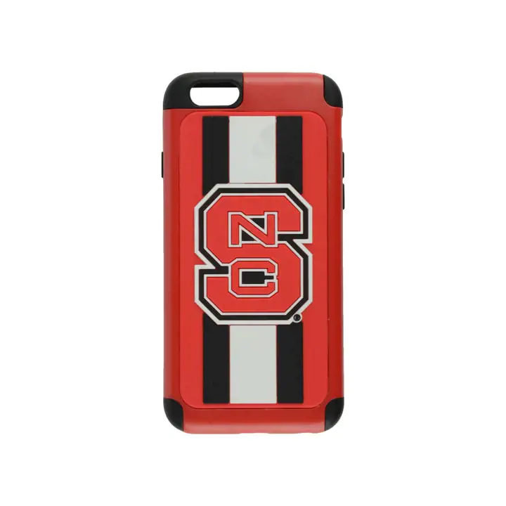 NC State iPhone 6 Double Coque hybride rouge