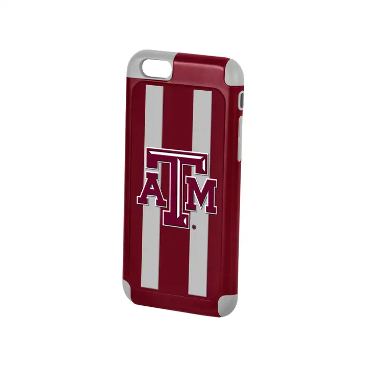 Texas A&M iPhone 6 Double Coque Hybride   marron/gris
