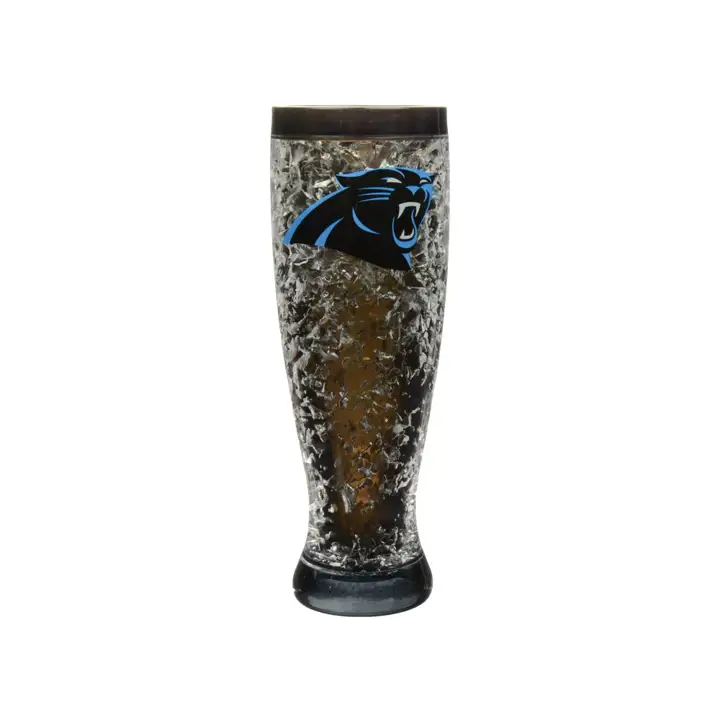 Carolina Panthers Insert de couleur Pilsner à congélateur - 16oz NOIR