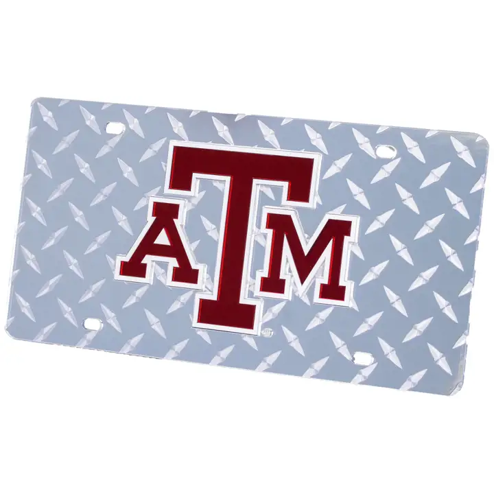 Texas A&M Diamond Laser Tag argent/rouge
