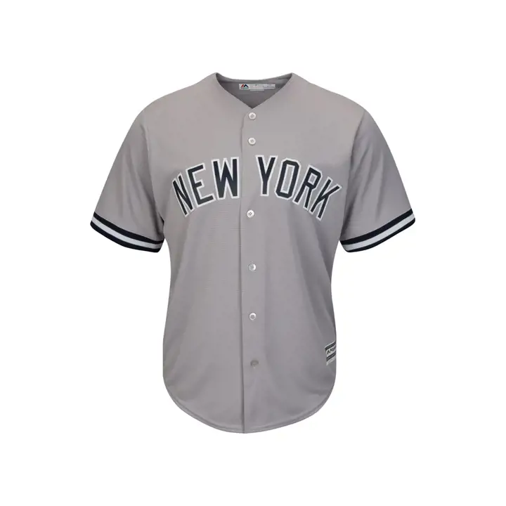 Maillot réplique vierge CB MLB des Yankees gris