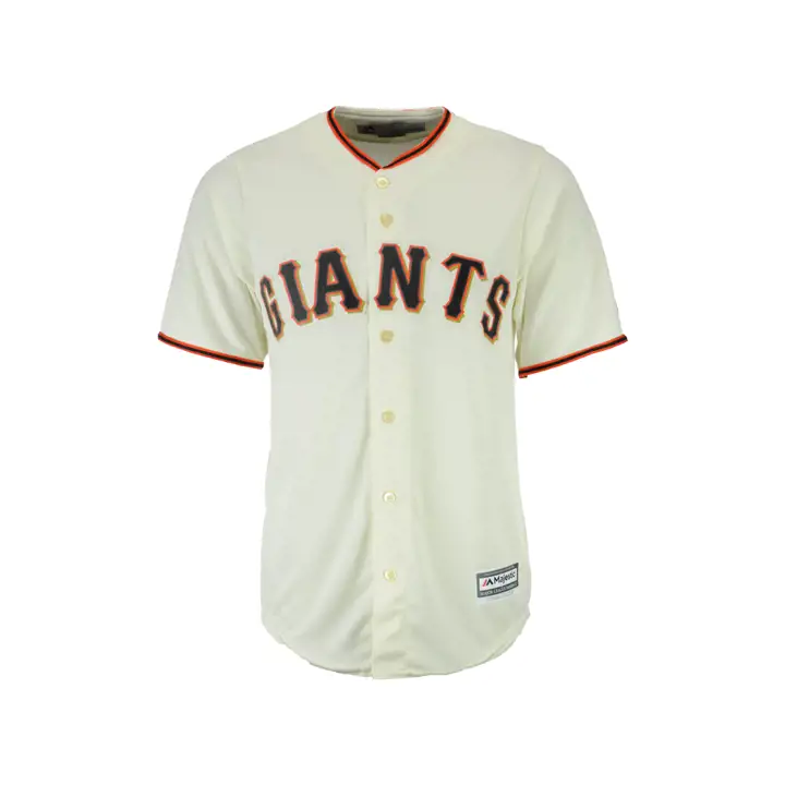 Maillot Réplique Vierge CB MLB Géants de San Francisco ivoire