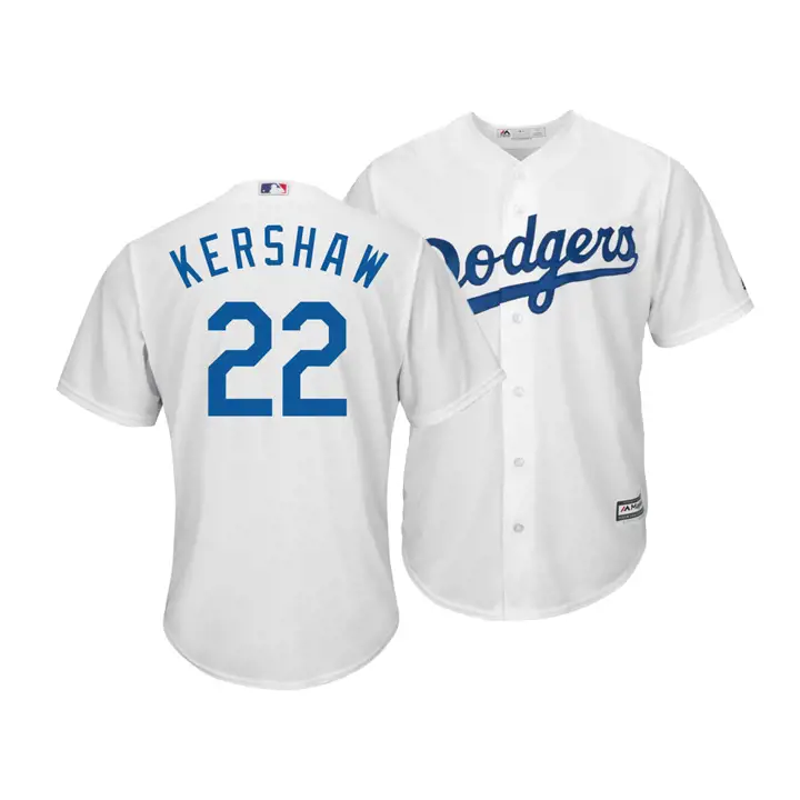 Maillot Réplique de Joueur MLB DODGERS CB KERSHAW blc