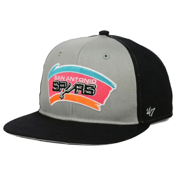 CASQUETTE SNAPBACK SPURS NBA ENFANT KINNICK gris/noir
