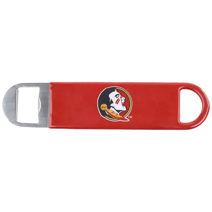 "Ouvre-bouteille long manche Florida St « New Seminole » rouge/argent"
