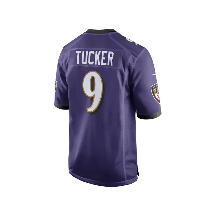 Ravens NFL Game Jersey Tucker pur