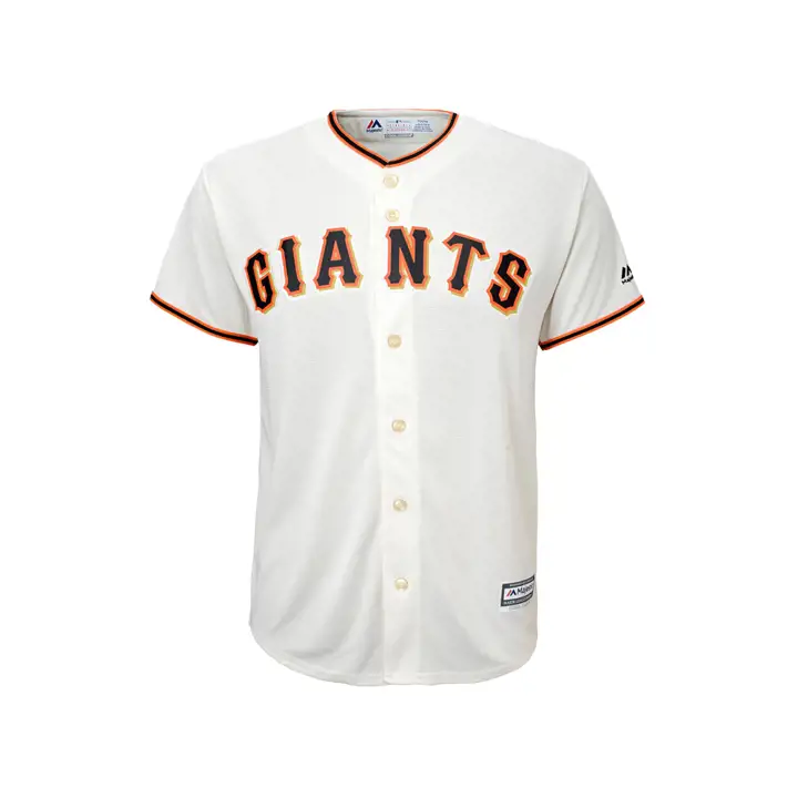 Maillot réplique vierge MLB Youth des SF GIANTS ivoire
