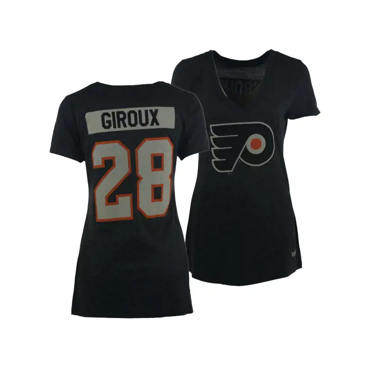 FLYERS LNH T-shirt col en V pour femme Joueur Giroux rbl