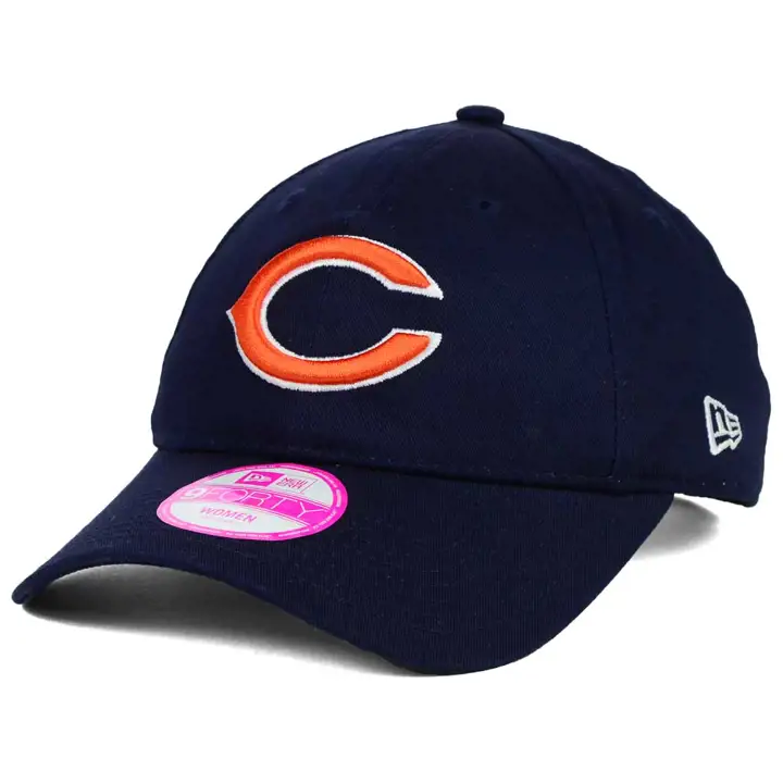 BEARS NFL FEMME Casquette ajustée 9FORTY George Halas marine