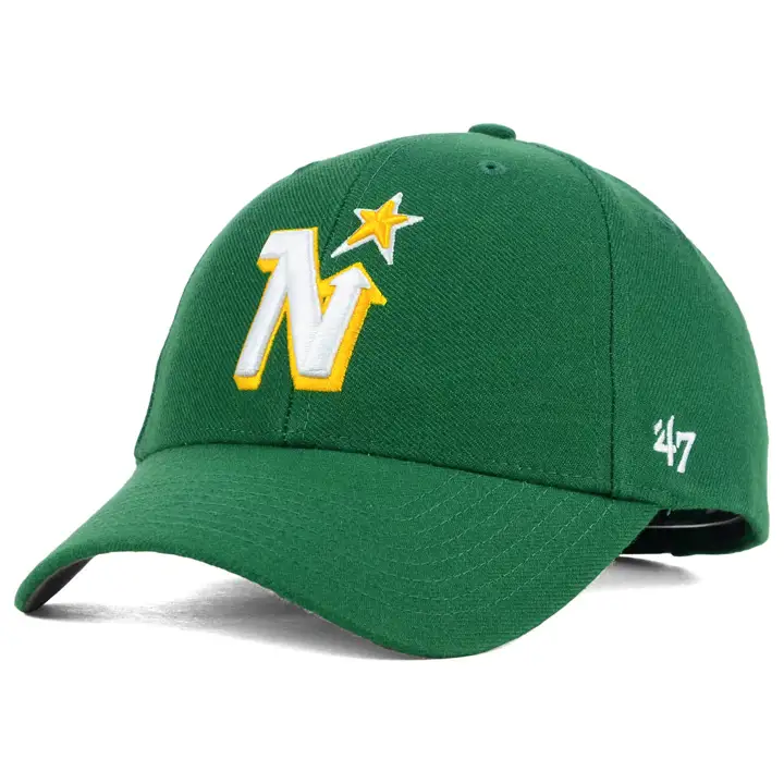 CASQUETTE NRTH STARS NHL '47 MVP incurvée vert