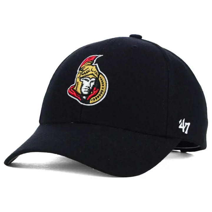 Sénateurs LNH '47 Casquette MVP incurvée MD noire