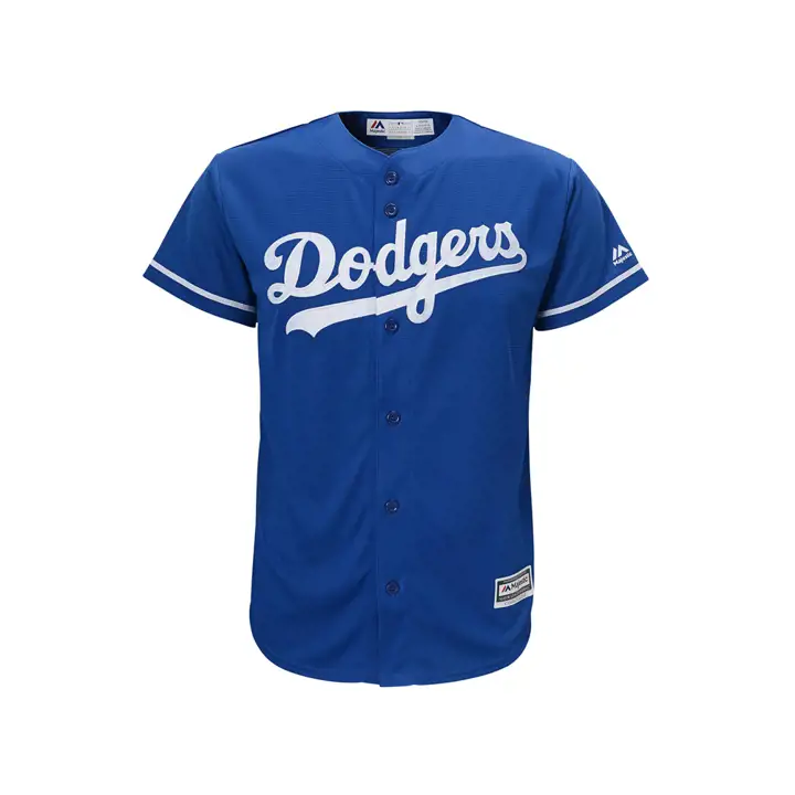 Maillot réplique vierge CB MLB Dodgers pour jeune enfant rbl/blc