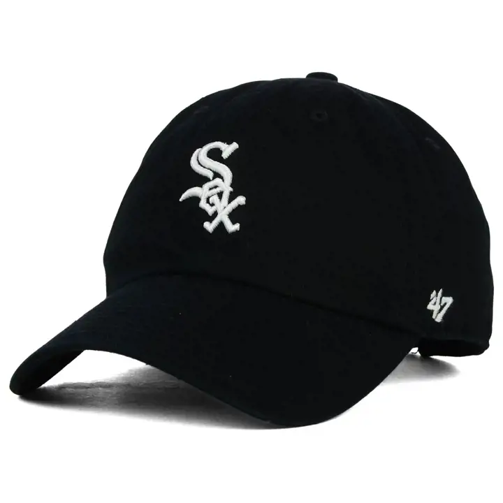 Casquette Enfant MLB Clean Up WHITE SOX noire