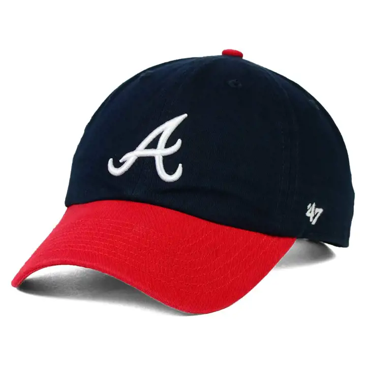« BRAVES MLB OFR CLEAN UP "A" marine/rouge »