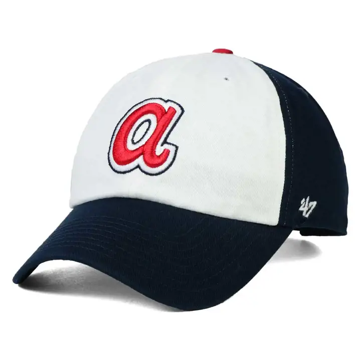 "BRAVES MLB Core '47 Clean Up « A » bleu marine/blanc/bleu marine"