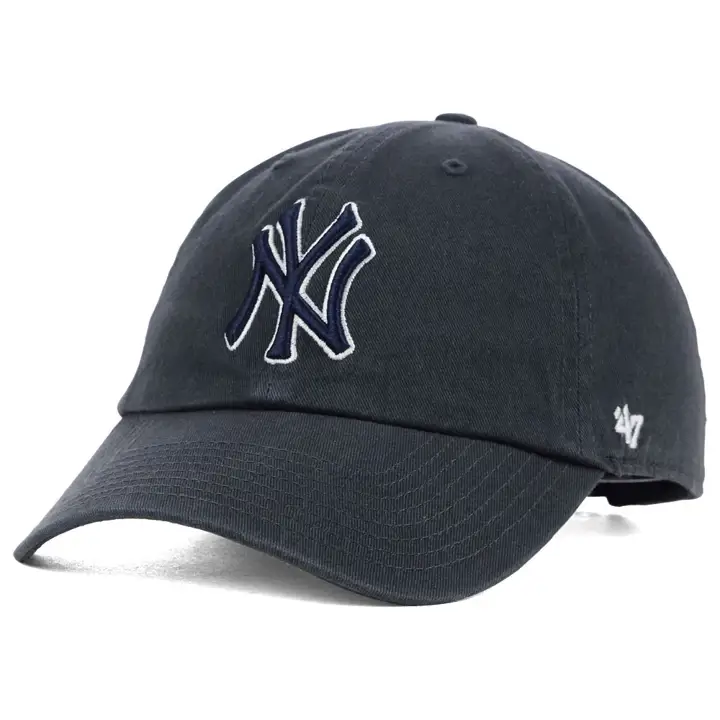 "Casquette MLB Yankees '47 Clean Up NVY "NY" Charcoal"