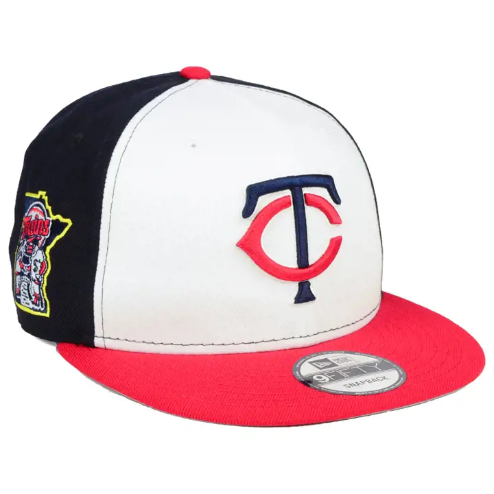 TWINS MLB 2TONE LINK SNP blc/rge/mar