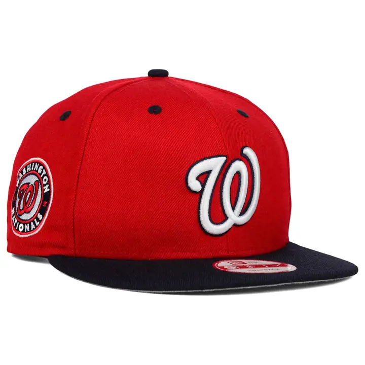 Casquette plate **Nationals MLB 2TONE LINK SNP rouge/marine**