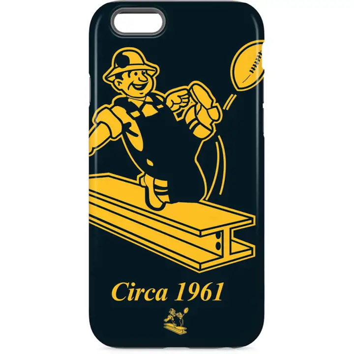 Coque STEELERS iPhone 6 - Inkfusion Pro   noir/or