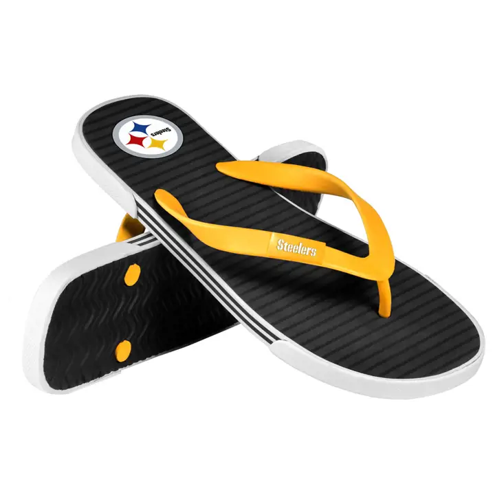 STEELERS Claquettes de sport noires