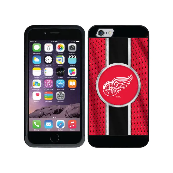 Coque iPhone 6 Red Wings Guardian Jersey Stripe ROUGE