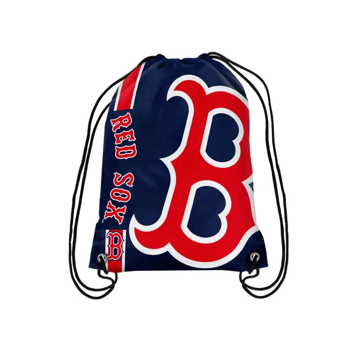 Sac à dos à cordon avec grand logo RED SOX bleu marine