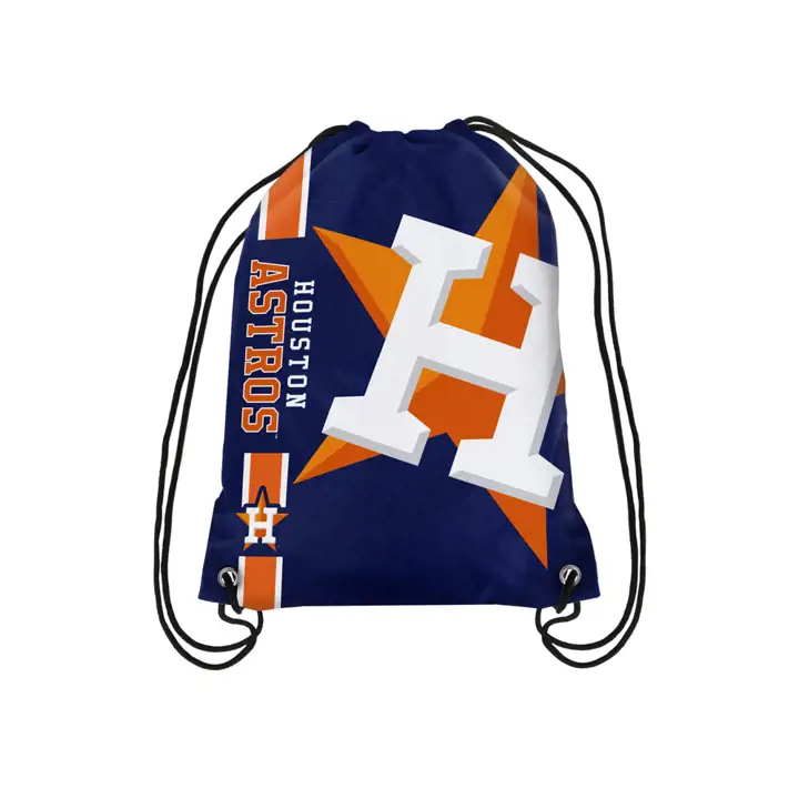 Sac à dos à cordon avec grand logo ASTROS - bleu marine