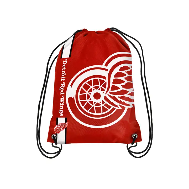 Sac à dos à cordon avec grand logo Wings rouge/blanc