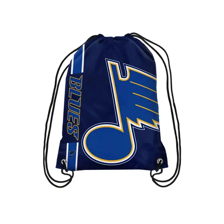 Sac à dos à cordon Blues Grand Logo bleu marine