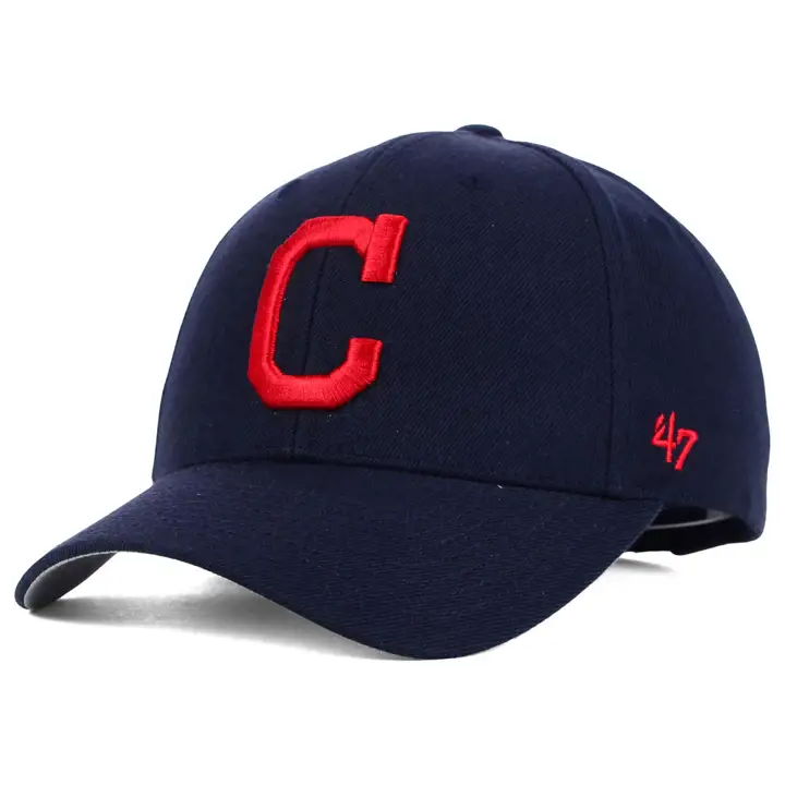 "Casquette replica MVP \"C\" des INDIANS de la MLB, marine"