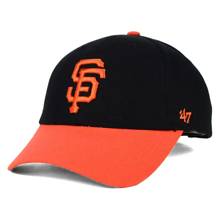 "Casquette SF GIANTS MLB On Field Replica MVP « SF » noire/orange"