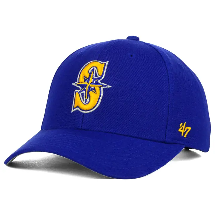 "Casquette MLB Réplique Officielle MVP GOLD \"S\" des Mariners rbl"