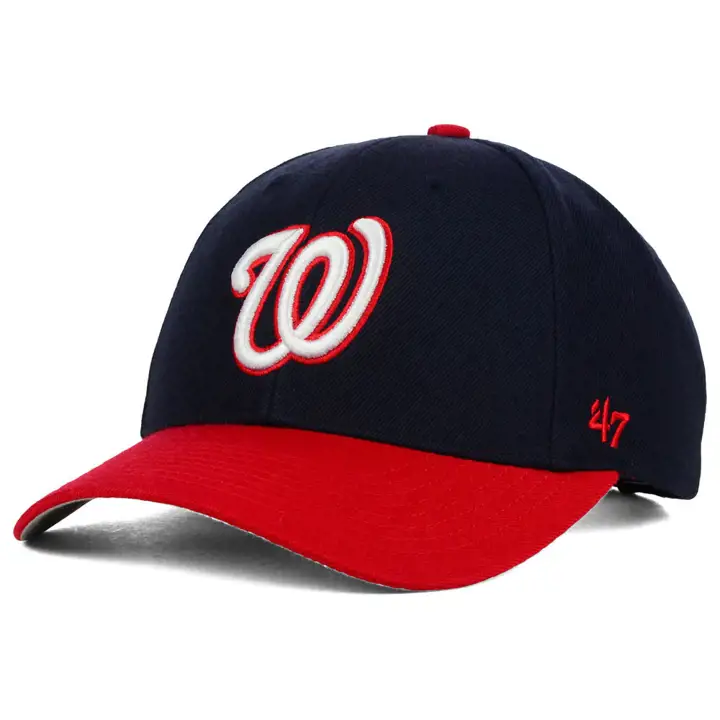 "Casquette Nationals MLB On Field Replica MVP « W » marine/rouge"
