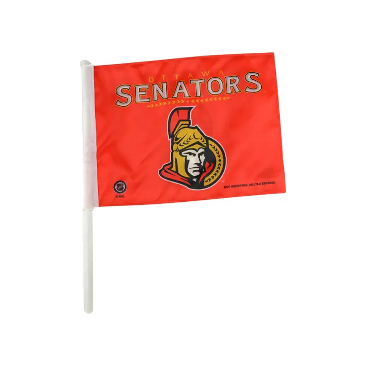 SENATEURS Drapeau de voiture Rico noir